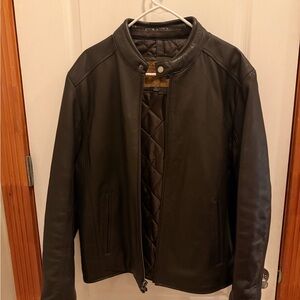 Nick & Son NYC Men’s Vintage Leather Jacket